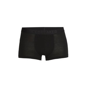 pánské merino boxerky ICEBREAKER Mens Anatomica Cool-Lite Trunks, Black velikost: L