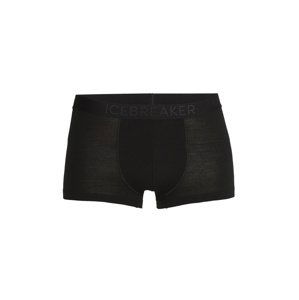 pánské merino boxerky ICEBREAKER Mens Anatomica Cool-Lite Trunks, Black velikost: M