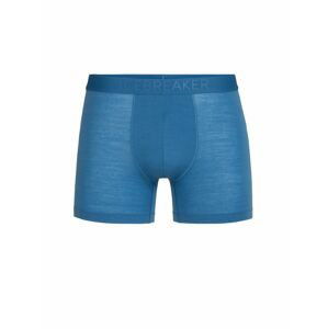 pánské merino boxerky ICEBREAKER Mens Anatomica Cool-Lite Boxers, Azul velikost: S