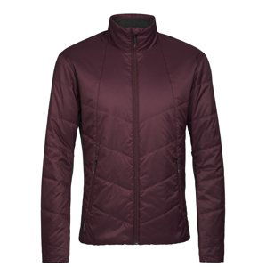 Pánská merino bunda ICEBREAKER Mens Helix Jacket, Redwood velikost: M