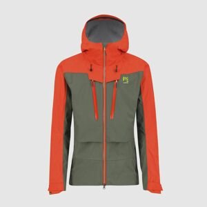 KARPOS Midi Shell Jacket, Thyme/Spicy Orange (vzorek) velikost: L