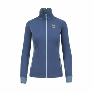 KARPOS Pizzocco Evo W Full-Zip Fleece, Vintage Indigo/Spring Lake velikost: S