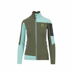 KARPOS Cherz W Fleece, Thyme/Aqua Sky velikost: S