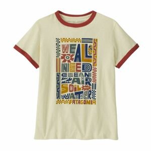 PATAGONIA W's We All Need Ringer Responsibili-Tee, BCW velikost: S