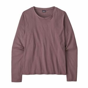 dámské triko dlouhý rukáv PATAGONIA W's L/S Regenerative Organic Certified Cotton Tee, DUBN velikost: S