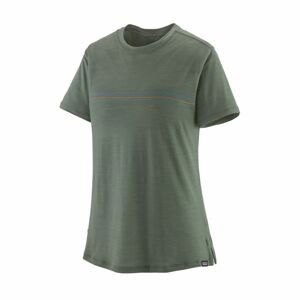 dámské triko krátký rukáv PATAGONIA W's Cap Cool Merino Graphic Shirt, FFHE velikost: S