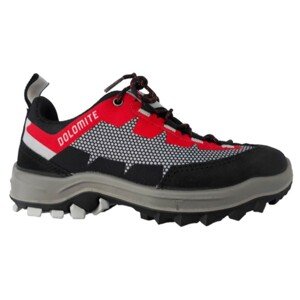 Boty DOLOMITE Shoe Jr Steinbock WT Low, Pewter Grey/Fiery Red (vzorek) velikost: EU 30