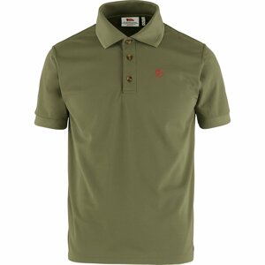 FJÄLLRÄVEN Crowley piqué shirt, Light Olive velikost: M