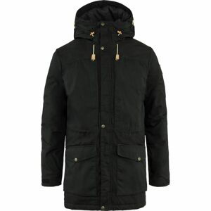 Pánská bunda FJÄLLRÄVEN Singi Wool Padded Parka M, Black (vzorek) velikost: M