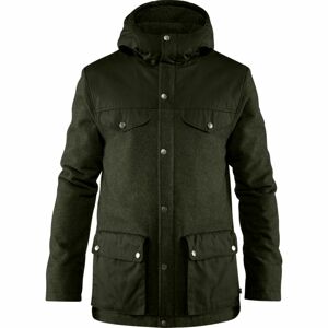 FJÄLLRÄVEN Greenland Re-wool Jacket M, Deep Forest velikost: L