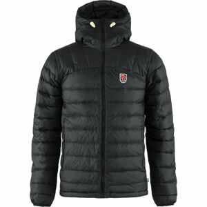 FJÄLLRÄVEN Expedition Pack Down Hoodie M, Black velikost: L