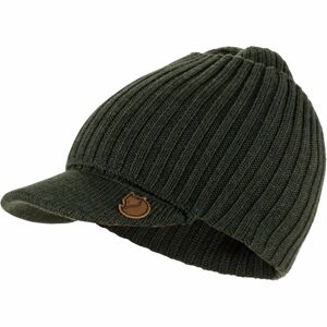 Unisex čepice FJÄLLRÄVEN Singi Balaclava Cap, Dark Olive (vzorek) velikost: OS (UNI)