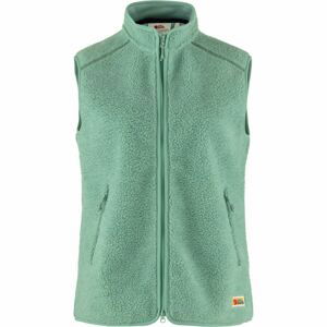 Dámská vesta FJÄLLRÄVEN Vardag Pile Fleece Vest W, Aloe Green (vzorek) velikost: S