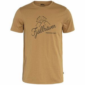 FJÄLLRÄVEN Sunrise T-shirt M, Buckwheat Brown velikost: M