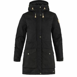 dámská bunda FJÄLLRÄVEN Singi Wool Padded Parka W, Black velikost: S