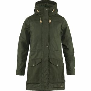 FJÄLLRÄVEN Singi Wool Padded Parka W, Deep Forest velikost: S