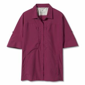 Dámská košile krátký rukáv ROYAL ROBBINS Wmns Expedition S/S, Boysenberry velikost: S