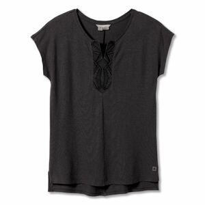 Dámské triko krátký rukáv ROYAL ROBBINS Wmns Flynn Dolman S/S, Asphalt velikost: S