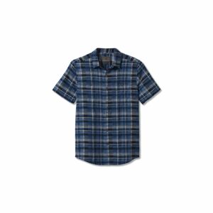 Pánská košile krátký rukáv ROYAL ROBBINS Mens Updated Slab City Dobby S/S, Cadet velikost: M