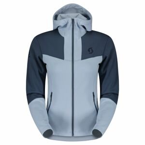 SCOTT Hoody W's Defined Mid, Glace Blue/Metal Blue (vzorek) velikost: M