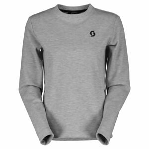 SCOTT Crewneck W's Tech (BD), Grey melange (vzorek) velikost: M