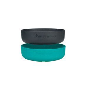 Sada misek Sea to Summit miska DeltaLight Bowl Set 900ml & 1000ml Pacific Blue & Charcoal velikost: OS (UNI)