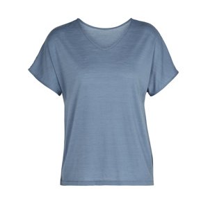 dámské merino triko krátký rukáv ICEBREAKER Wmns Cool-Lite Reversible SS, Granite Blue (vzorek) velikost: M