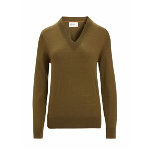 ICEBREAKER Wmns Wilcox LS V Sweater, Algae (vzorek) velikost: S