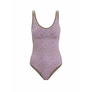 ICEBREAKER Wmns Queens Tank Bodysuit, Algae/Purple Gaze/Aop (vzorek) velikost: S