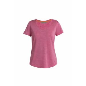 ICEBREAKER Wmns Sphere II SS Scoop Tee, Tempo Heather (vzorek) velikost: S