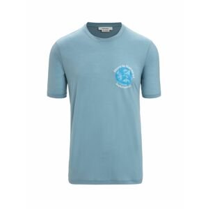 ICEBREAKER Mens Tech Lite II SS Tee icebreaker Earth, Astral Blue (vzorek) velikost: M