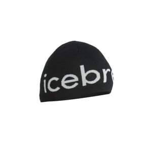 ICEBREAKER Unisex Merino Icebreaker Beanie, Black/Ecru Heather (vzorek) velikost: OS (UNI)