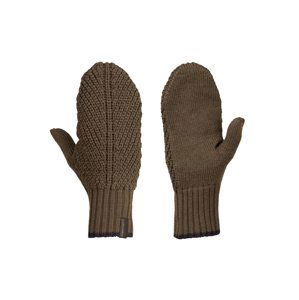 merino rukavice ICEBREAKER Adult Waypoint Mittens, Kale/Midnight Navy (vzorek) velikost: M