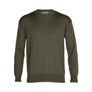 pánský merino svetr ICEBREAKER Mens Nova Sweater Sweatshirt, Loden (vzorek) velikost: M