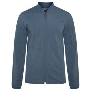 pánská merino mikina ICEBREAKER Mens Aaronville Bomber, Serene Blue (vzorek) velikost: M