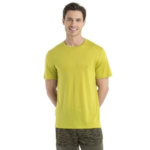 Pánské merino triko krátký rukáv ICEBREAKER Mens Sphere II SS Tee, Bio Lime velikost: M