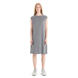 ICEBREAKER Wmns Granary Sleeveless Dress, Gritstone Heather velikost: M