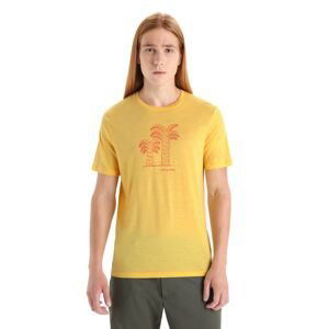 ICEBREAKER Mens Tech Lite II SS Tee Giant Ferns, Summer velikost: L