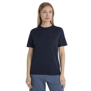 Dámské merino triko krátký rukáv ICEBREAKER Wmns Merino Linen SS Tee, Midnight Navy velikost: S