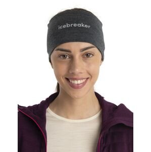 Merino čelenka ICEBREAKER Merino 200 Oasis Headband, Jet Heather velikost: OS