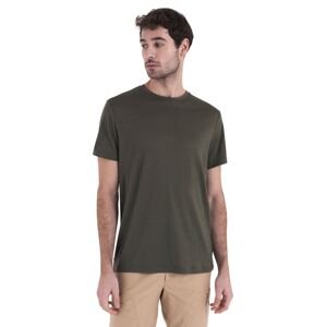 Pánské merino triko krátký rukáv ICEBREAKER Mens Merino 150 Tech Lite III SS Tee, Loden velikost: L