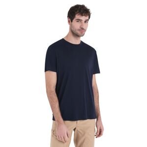 Pánské merino triko krátký rukáv ICEBREAKER Mens Merino 150 Tech Lite III SS Tee, Midnight Navy velikost: XS