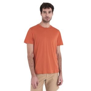 Pánské merino triko krátký rukáv ICEBREAKER Mens Merino 150 Tech Lite III SS Tee, Ember velikost: M