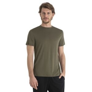 Pánské merino triko krátký rukáv ICEBREAKER Mens Merino Core SS Tee, Loden velikost: M