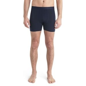 Pánské merino boxerky ICEBREAKER Mens Merino Core Boxers, Midnight Navy velikost: M