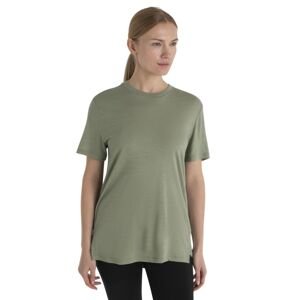 Dámské merino triko krátký rukáv ICEBREAKER Wmns Merino 150 Tech Lite III SS Relaxed Tee, Lichen velikost: S