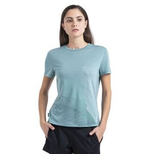 Dámské merino triko krátký rukáv ICEBREAKER Wmns Merino Core SS Tee Plume, Cloud Ray velikost: L