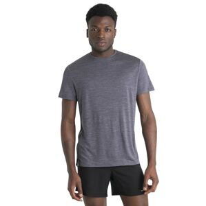 Pánské merino triko krátký rukáv ICEBREAKER Mens Merino 125 Cool-Lite™ Sphere III SS Tee, Midnight Navy Heather velikost: M