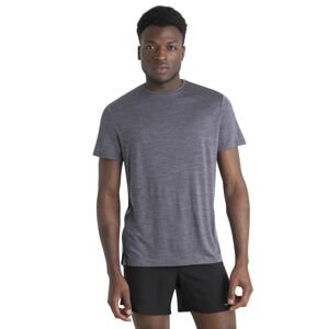 Pánské merino triko krátký rukáv ICEBREAKER Mens Merino 125 Cool-Lite™ Sphere III SS Tee, Midnight Navy Heather velikost: S