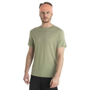 Pánské merino triko krátký rukáv ICEBREAKER Mens Merino 125 Cool-Lite™ Sphere III SS Tee, Lichen velikost: S